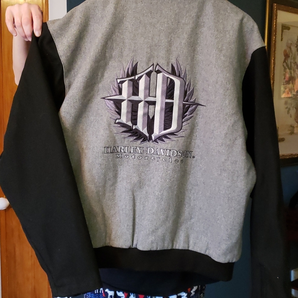 Authentic Harley Davidson wool jacket